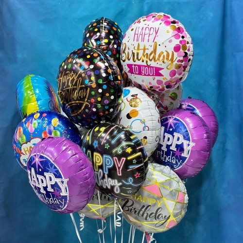 15 Birthday Foil Balloons 15 Birthday Foil Balloons