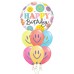 Smiley Birthday Balloon Set Smiley Birthday Balloon Set