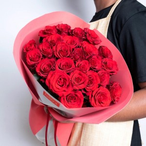 15 Red Roses Bouquet