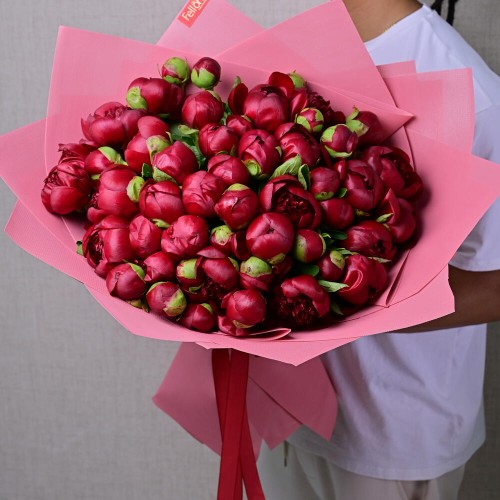 51 Mono Peony Red Charm 51 Mono Peony Red Charm