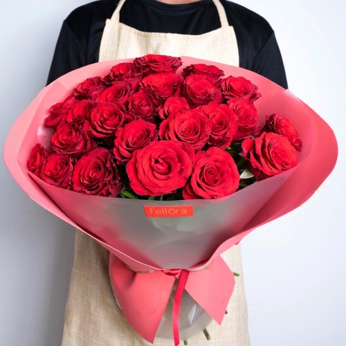 25 Red Roses Bouquet 25 Red Roses Bouquet