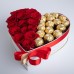Red Roses And Chocolates Box - W Red Roses And Chocolates Box - W